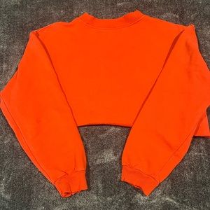 XS Anine Bing red cropped sweater